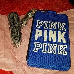 1 blue vs pink lanyard and case